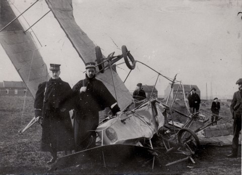 De vliegtuigcrash van 14.02.1913 aan de Parkpoort